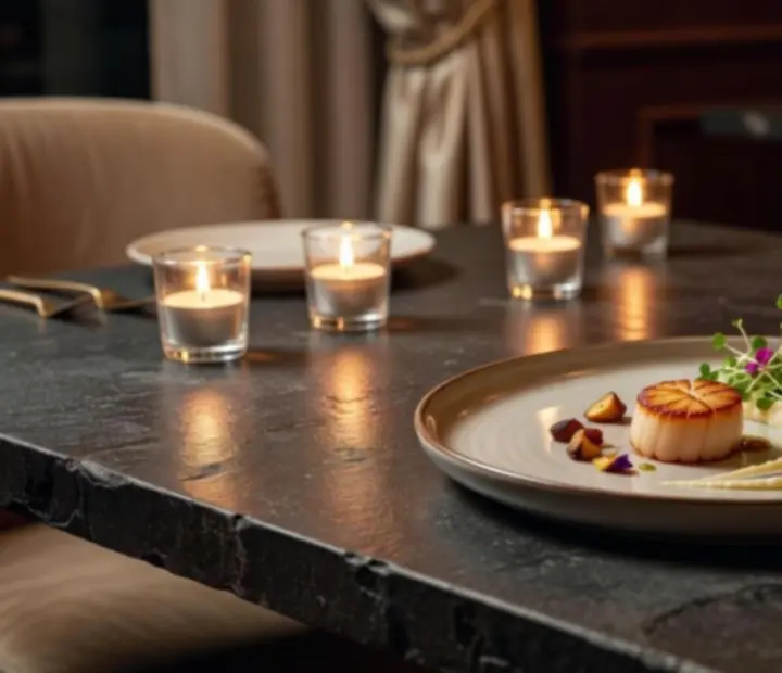 Umělecká prezentace chef's specials v Czech Royale