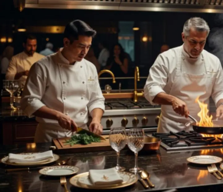 Hostující šéfkuchař při večeru Guest Chef v Czech Royale